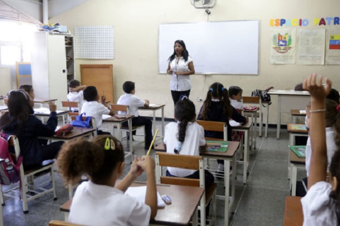 “A great crisis in the learning of the public schools of Venezuela which requires urgent attention”