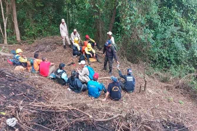 La seguridad y rescate en el Waraira Repano garantizó el localizar rápido a los senderistas extraviados en la montaña.