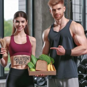 Un entrenador de gimnasio recomienda dieta libre de gluten 