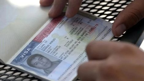 Visa americana. Foto