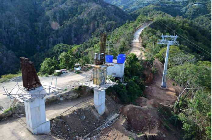 la montaña y la costa