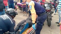 Colisión de motocicletas