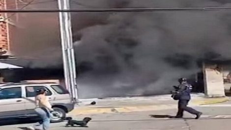 incendio en Catia