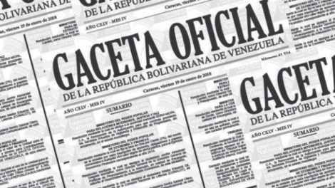 Gaceta Oficial