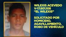 Cartel de busqueda de "El Wilexis"