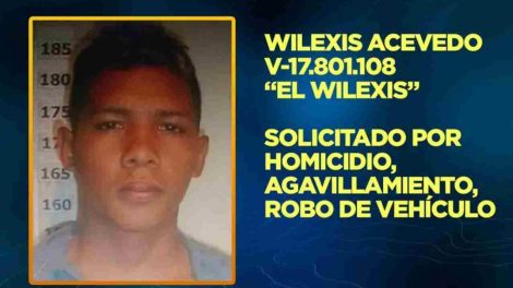 Cartel de busqueda de "El Wilexis"