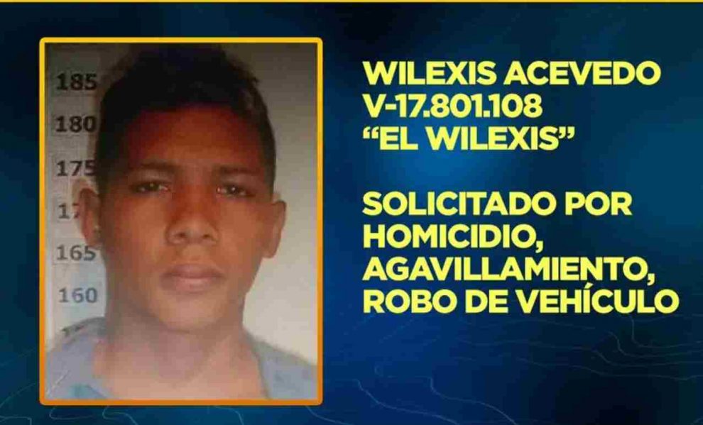 Cartel de busqueda de "El Wilexis"