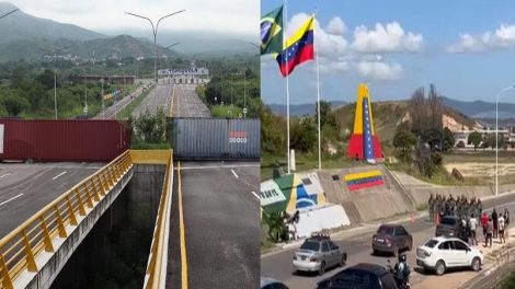 Venezuela cierra fronteras