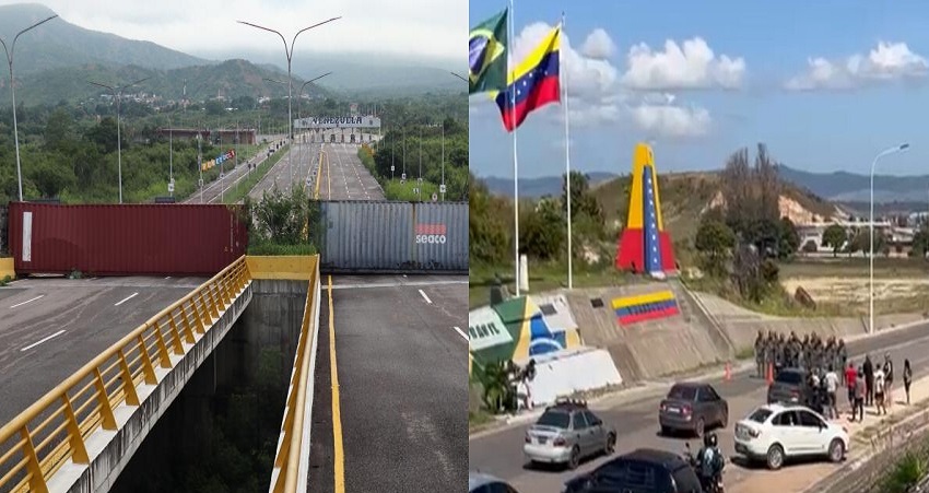 Venezuela cierra fronteras