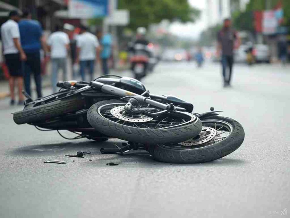 Mujer resulta lesionada en choque en la avenida Ayacucho de Maracay