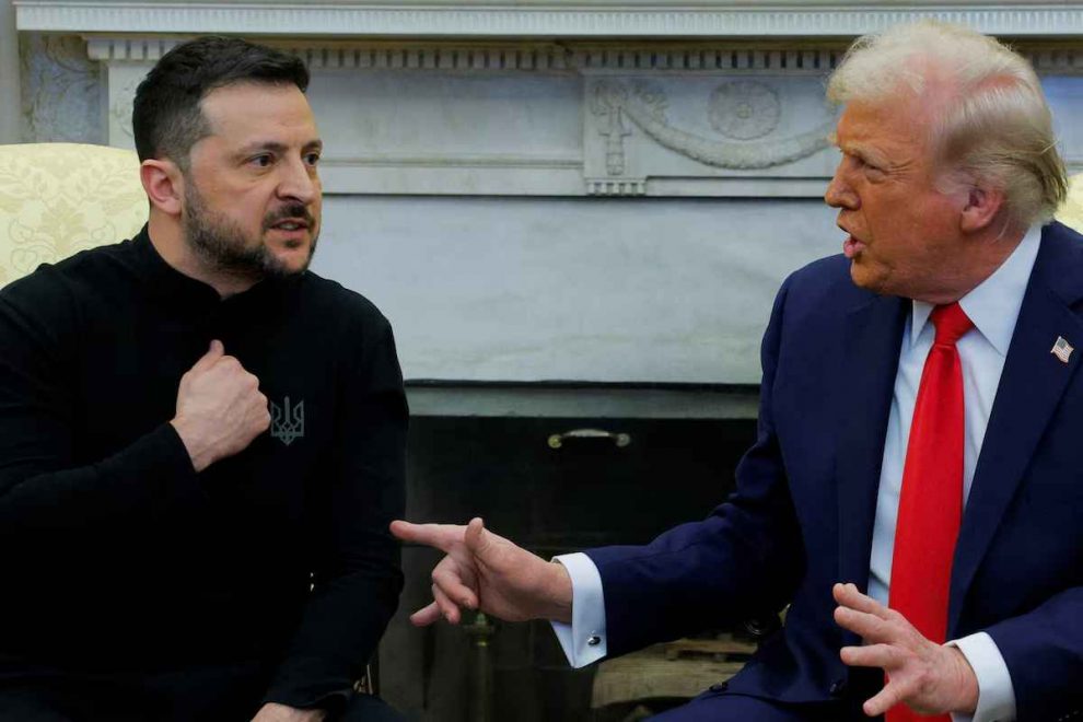 Trump y Zelensky en la Casa Blanca