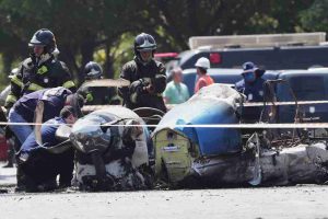 Avión se estrella en San Pablo