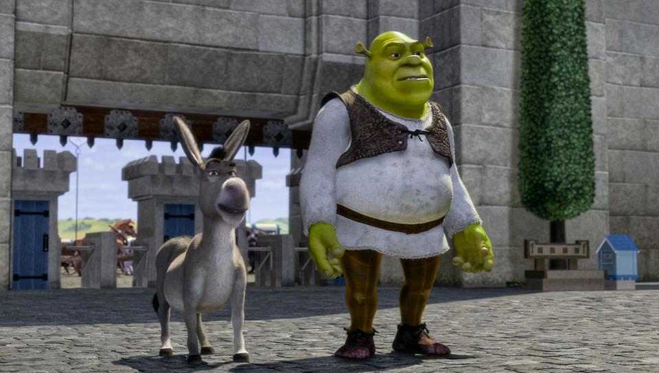 Shrek y Burro