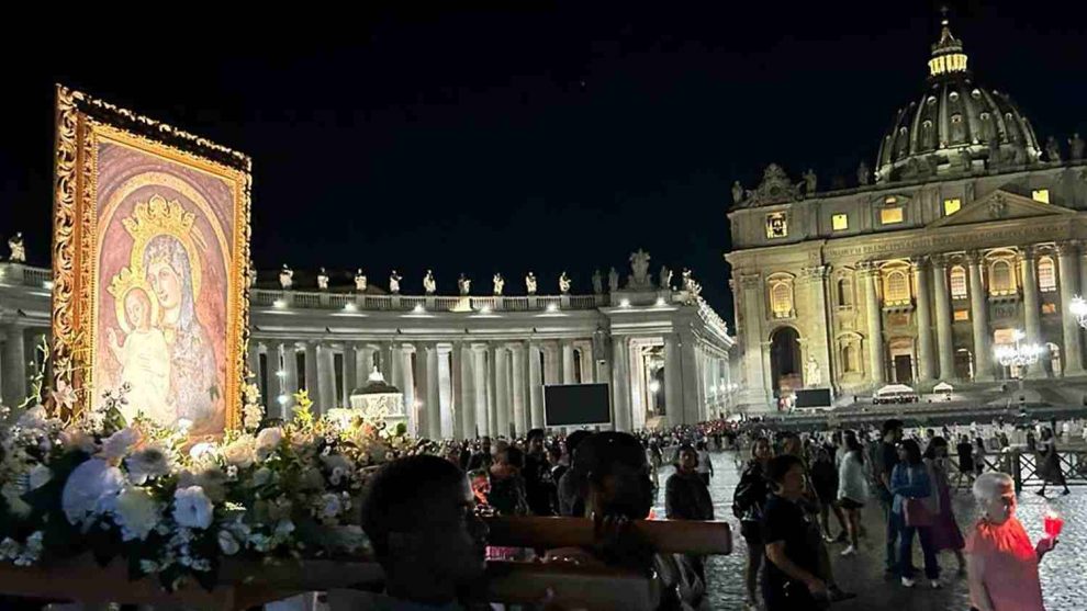 Oración masiva por la salud del papa Francisco