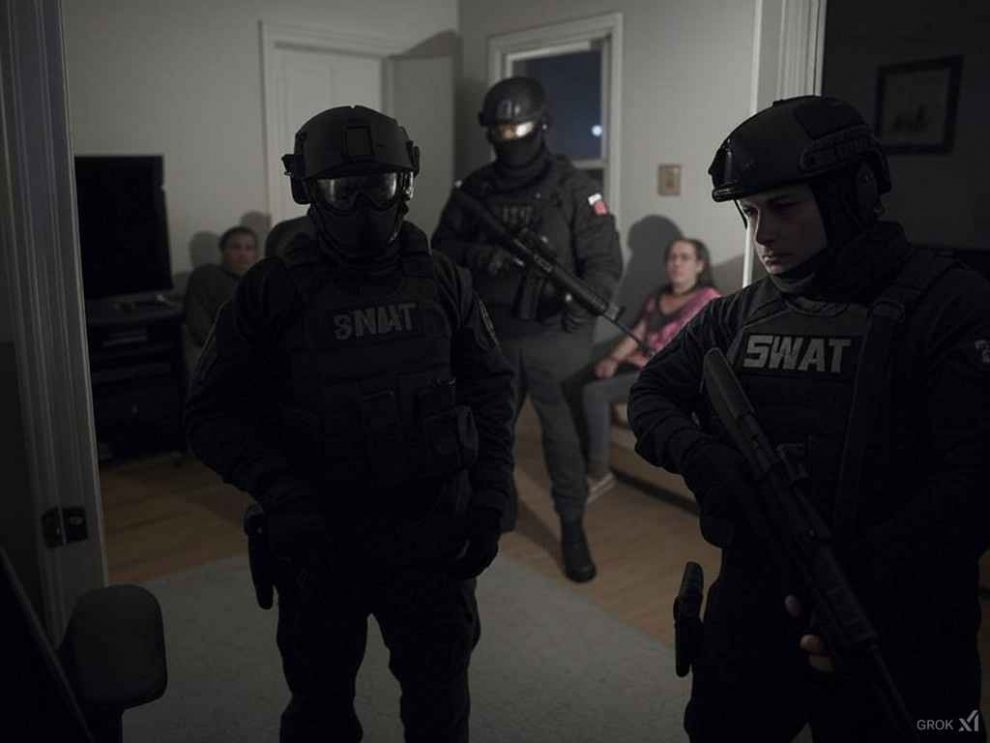 Una familia venezolana dentro de un pequeño apartamento en Estados Unidos