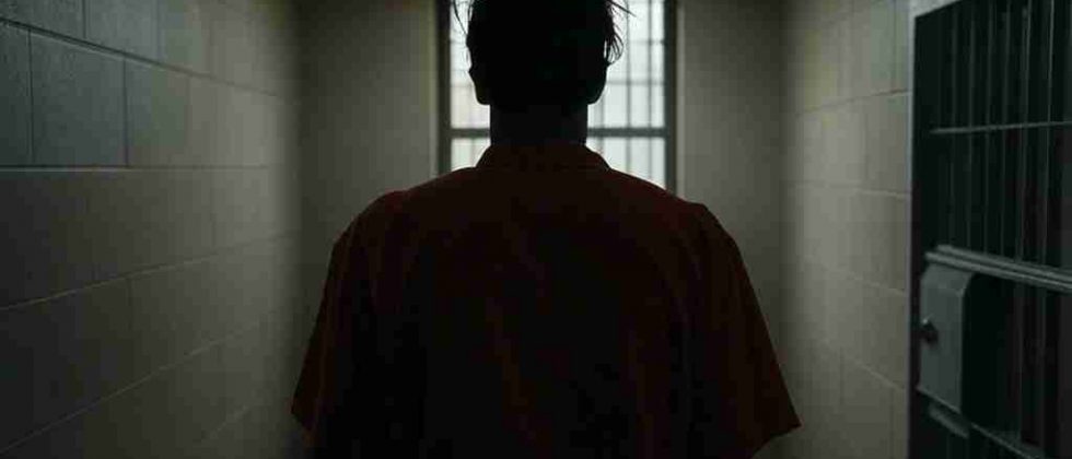 imagen de un hombre preso en su celda