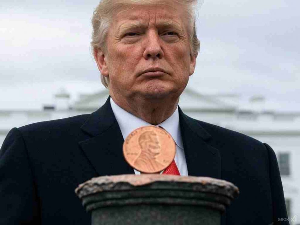 trump y la eliminacion de los pennies