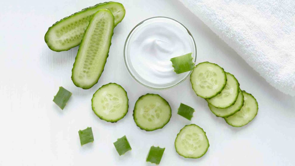 Pepino para mascarilla