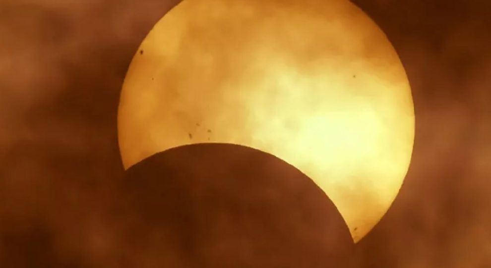Eclipse solar parcial