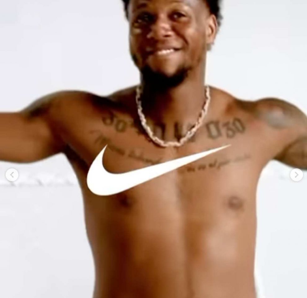 Ronald Acuña Jr. modelo de ropa interior Nike