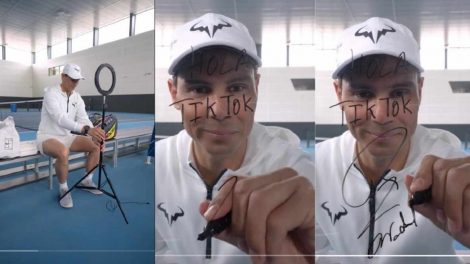 Rafael Nadal en TikTok