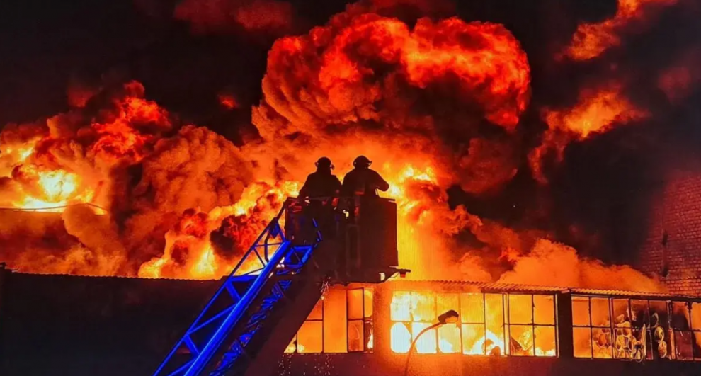 Incendio en Lima, Perú