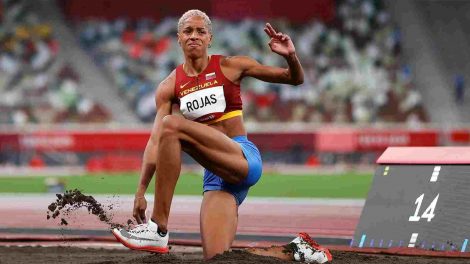 Yulimar Rojas en competencia