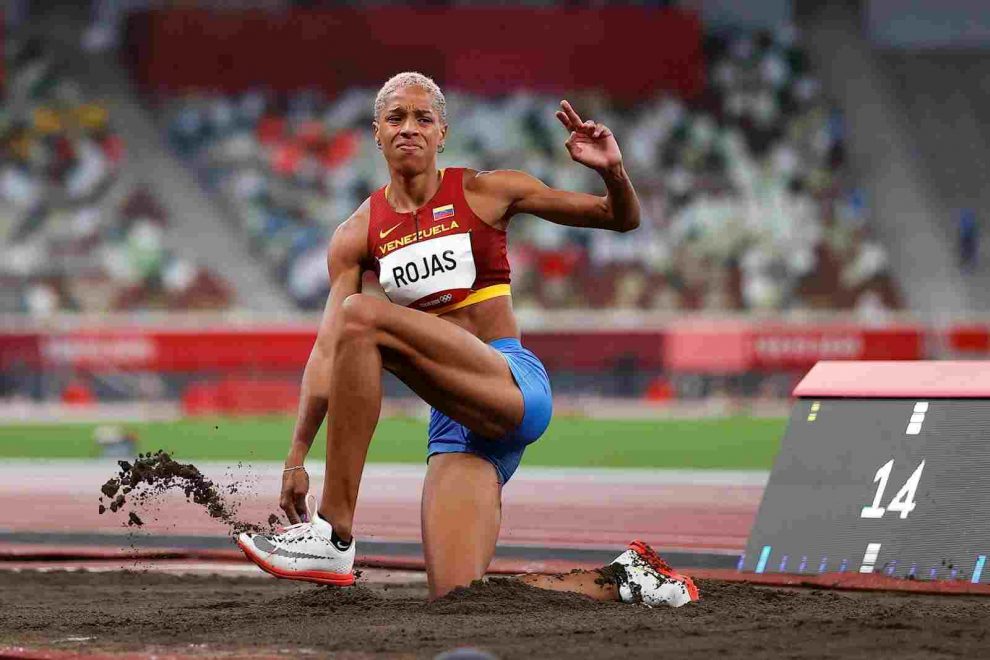 Yulimar Rojas en competencia