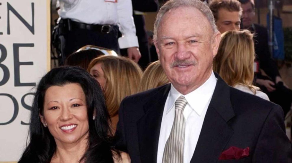 Foto de Gene Hackman y su esposa Betsy Arakawa