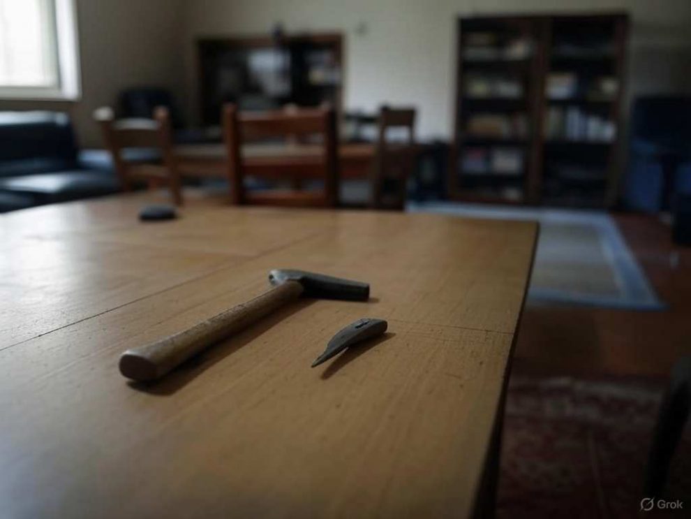 mujer agredida con martillo en Guatire