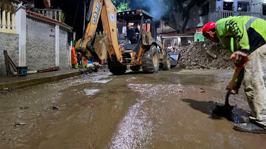 Lluvias en La Guaira