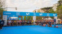 Salida. Maratón de Madrid 2025