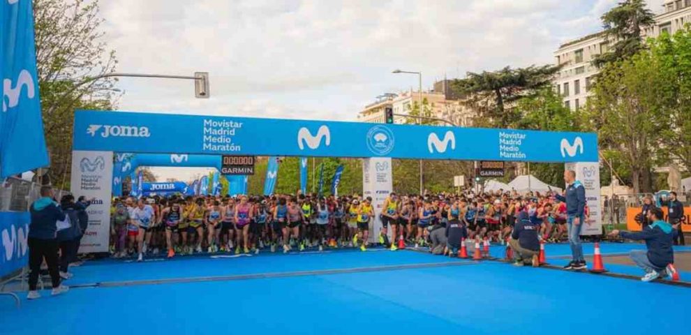 Salida. Maratón de Madrid 2025