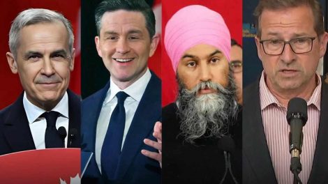 candidatos elecciones en Canada