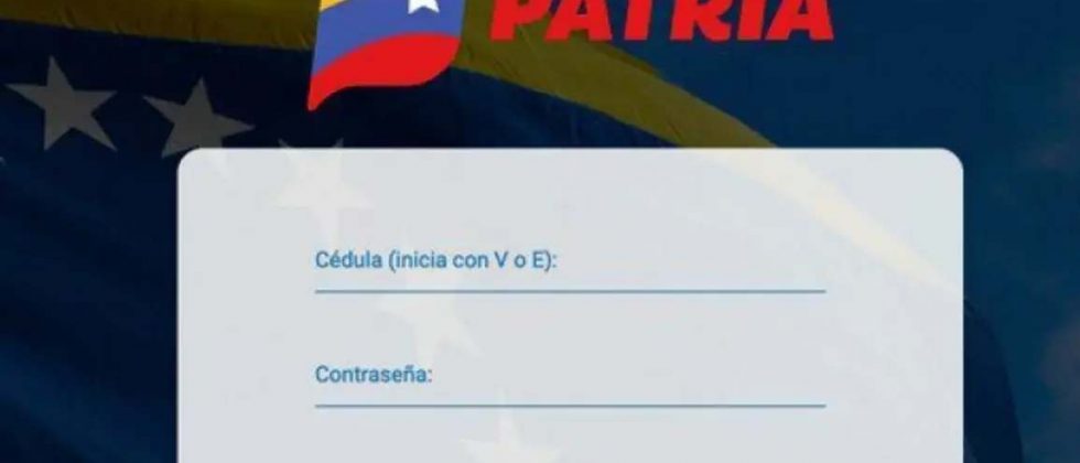 Sistema Patria bonos y montos activos