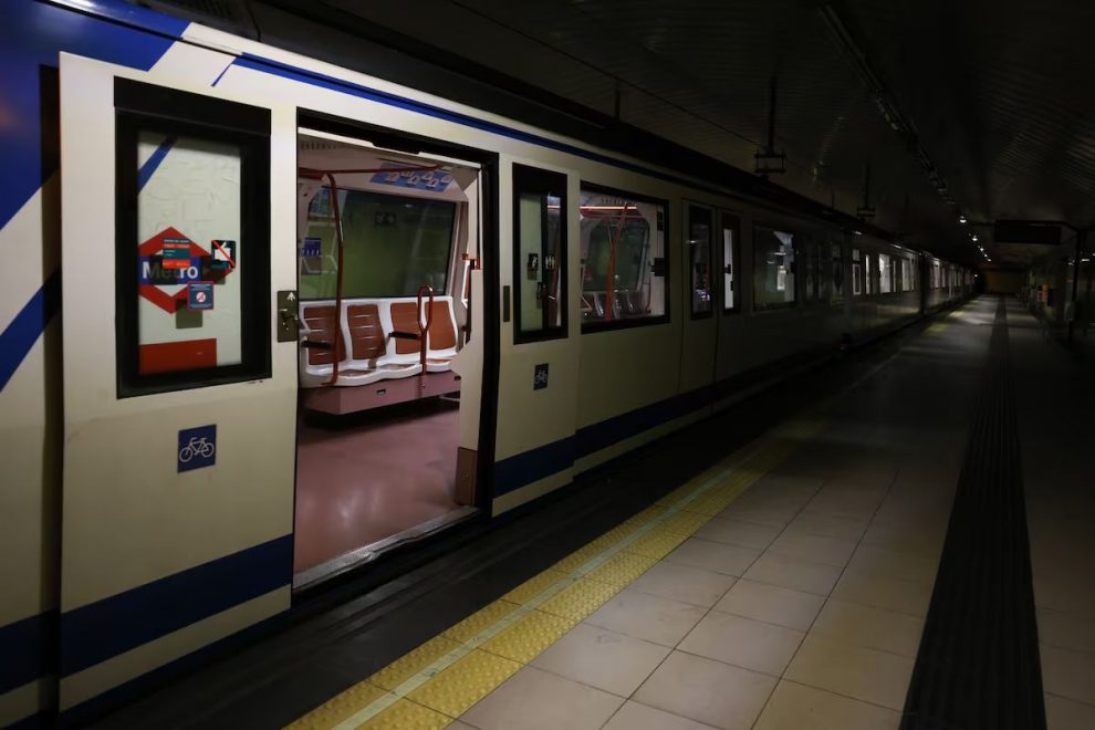 apagon españa, metro