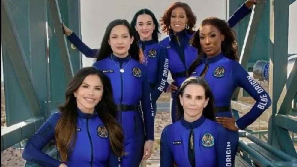 vuelo al espacio de tripulación femenina de Blue Origin