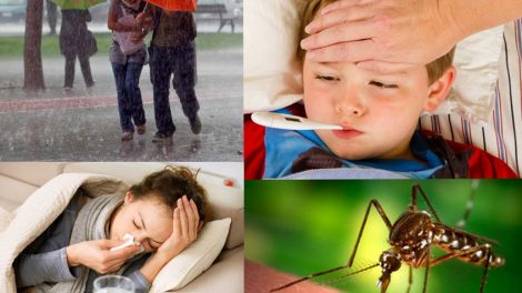 Enfermedades por lluvia