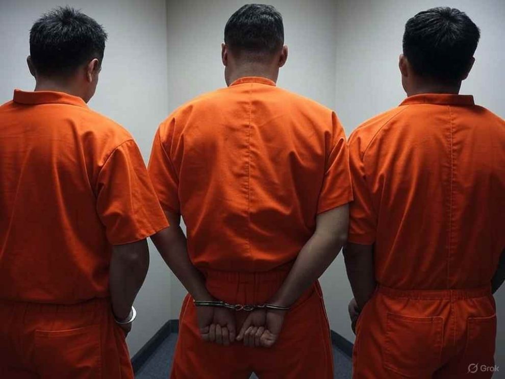 Tres atracadores fueron detenidos