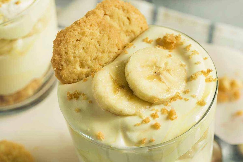 Mousse de banana