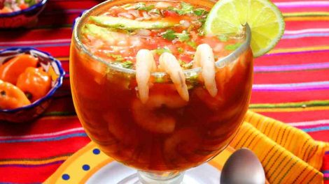 Cóctel de camarones