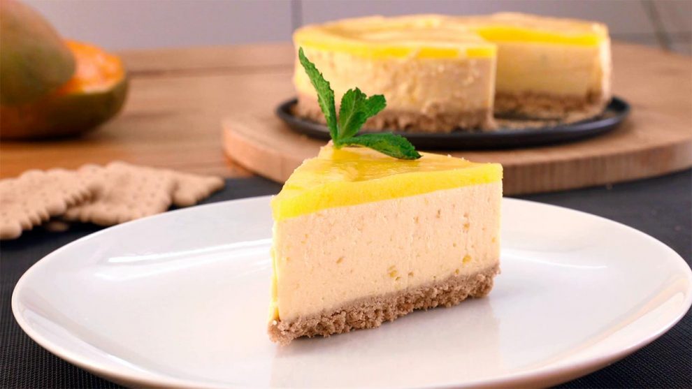 Cheesecake de mango