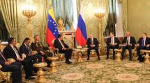 Putin recibió a Maduro en Moscú