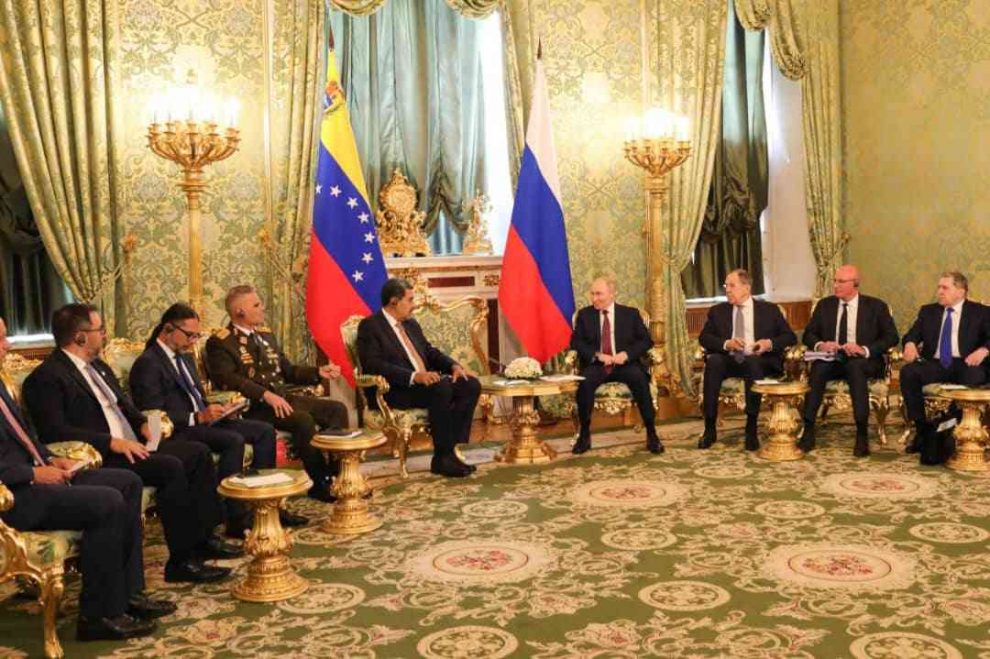 Putin recibió a Maduro en Moscú