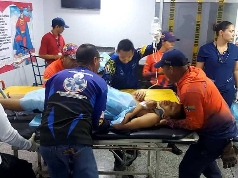 Choque dejó más de 20 heridos en la carretera Cagua-La Villa