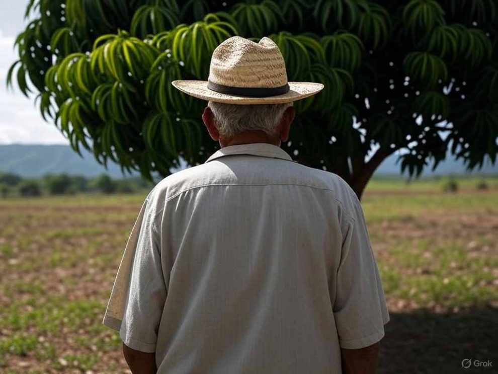 Adulto mayor murió al caer de una mata de mango