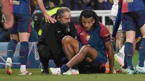 lesión de Jules Koundé