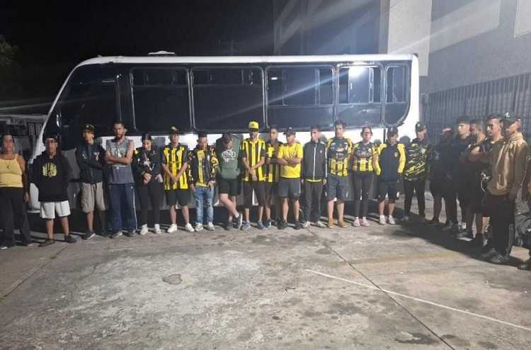 Fanáticos del Deportivo Táchira detenidos tras agresión