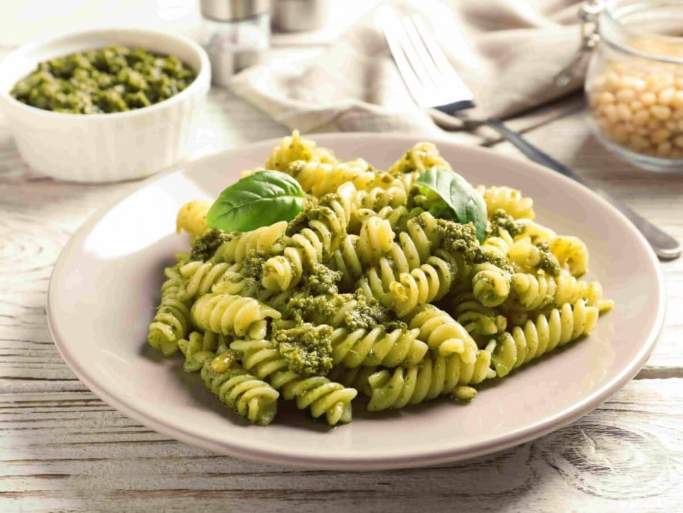 Pasta al pesto