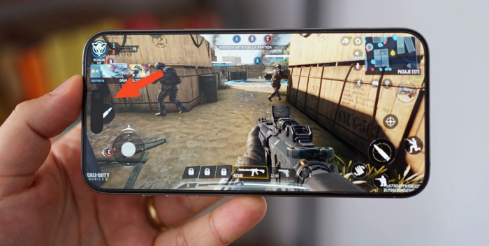 celular con videojuego